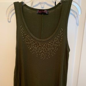 Body Central studded tank top